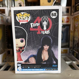 Funko Pop! Horror Icons Elvira 40th Anniversary Diamond Glitter Edition Figure #68!