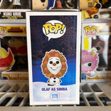 Funko POP! Disney Olaf Presents - Olaf as Simba Exclusive Figure #1179!