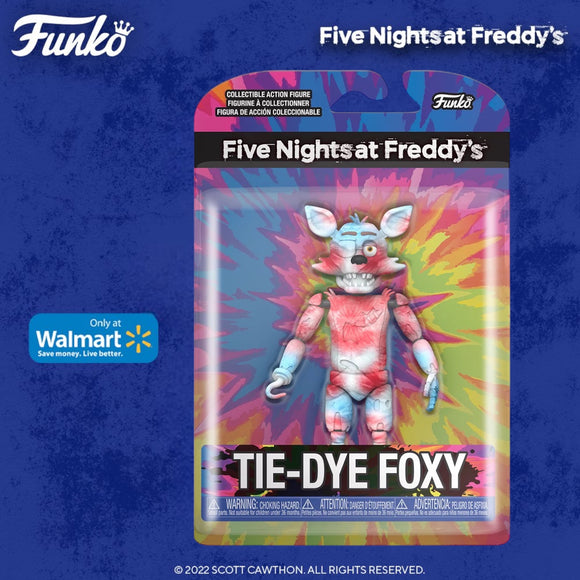 Funko FNAF Five Nights At Freddy’s - Tie Dye Foxy 5” Articulated Exclusive Figure