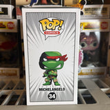 Funko POP! TMNT Michelangelo Teenage Mutant Ninja Turtles PX Previews Exclusive #34!