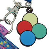 Loungefly Disney Inside Out Control Panel Lanyard with Card Holder