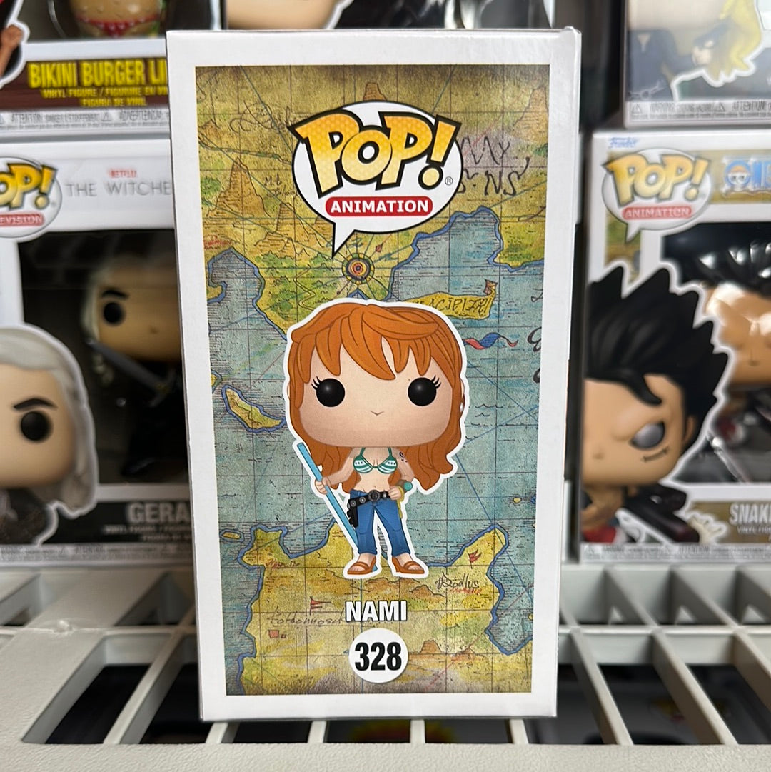 Original 2024 Release One Piece Nami Funko Pop 328