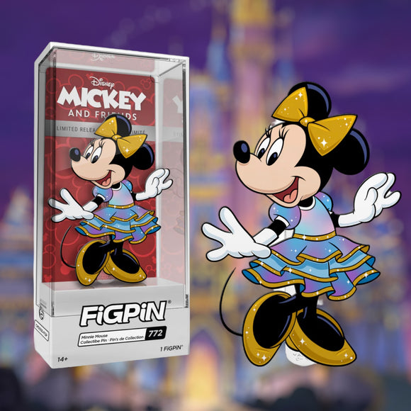 FiGPiN 3” Disney Theme Parks Exclusive Minnie Mouse #772