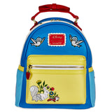 Loungefly Disney Snow White 85th Anniversary Cosplay Bow Handle Mini Backpack