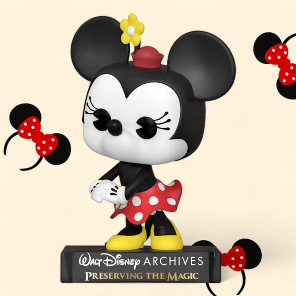 Funko Pop! Disney Archives Minnie Mouse #1112!