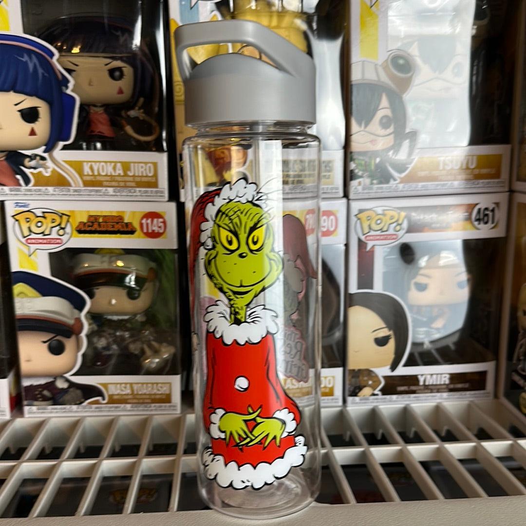 Dr Seuss Resting Grinch Face 24 oz. Water Bottle