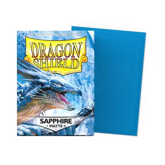 Dragon Shield - Sapphire Blue - Matte Sleeves
