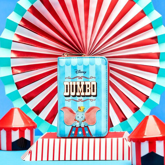 Loungefly Disney Dumbo Book Zip Around Wallet