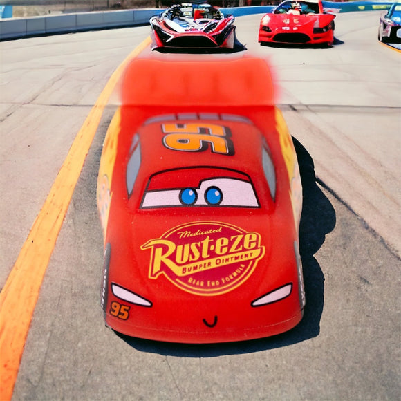 Disney Pixar Cars Lightning McQueen 3D Foam Magnet