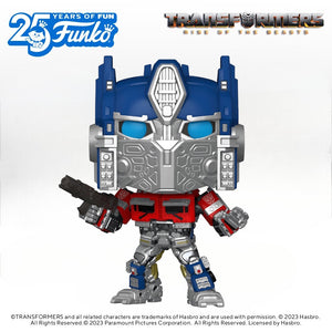 Funko Pop! Transformers Rise of the Beasts - Optimus Prime Figure #1372!