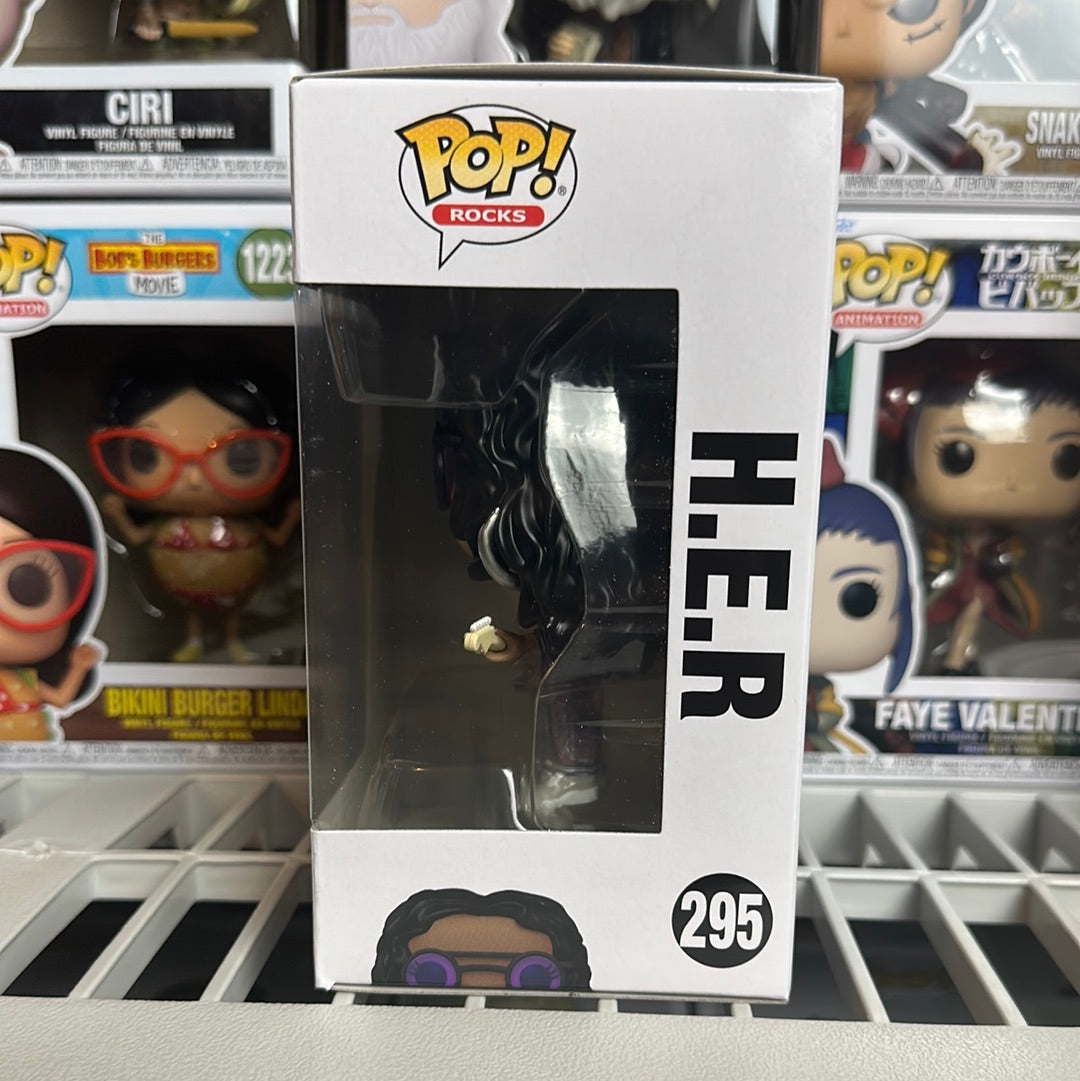 Funko POP! Rocks H.E.R. with Guitar Music Figure #295!