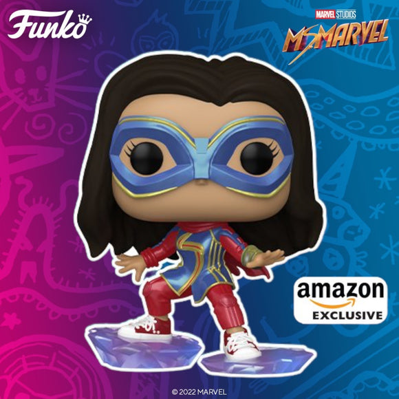 Funko Pop! Ms. Marvel Exclusive Figure #1084!