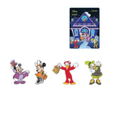 Disney Loungefly 4 Pin Set - Halloween Mickey And Friends