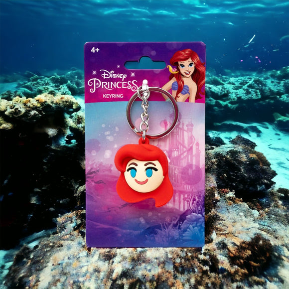 Disney The Little Mermaid Ariel 3D Keychain/Bag Charm
