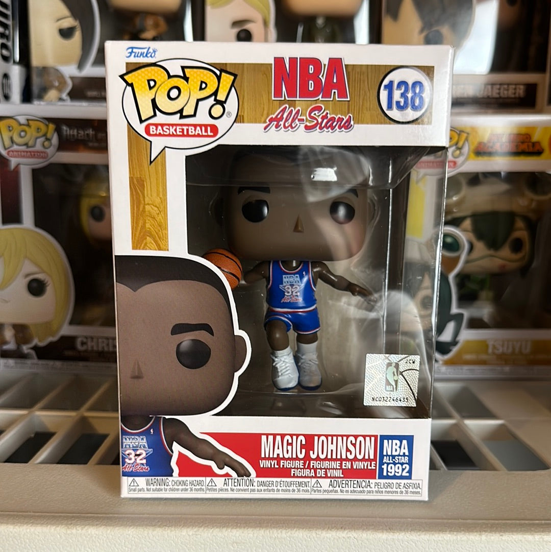 Funko POP! NBA Basketball Magic Johnson All Star 1992 Figure