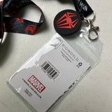 Marvel Spider-Man Across The Spider-Verse - Miles Morales & Spider-Gwen Lanyard ID Holder With Charm & Sticker