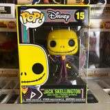 Funko Pop! Disney Nightmare Before Christmas Jack Skellington Blacklight Figure #15!