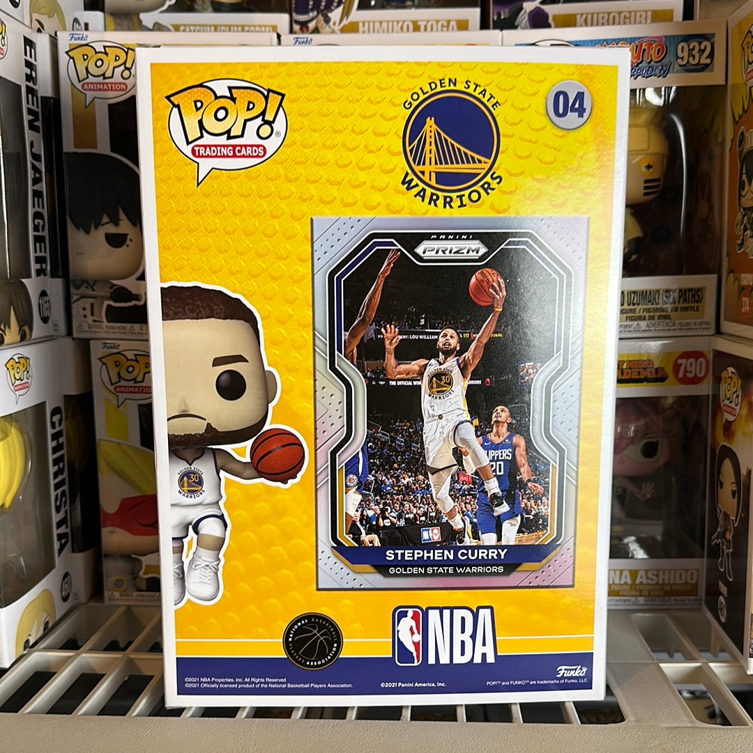 Funko, Toys, Funko Pop Stephen Curry Panini Prizm Trading Cards Golden  State Warriors 4