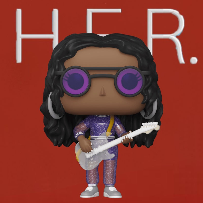 Funko POP! Rocks H.E.R. with Guitar Music Figure #295!