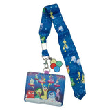 Loungefly Disney Inside Out Control Panel Lanyard with Card Holder