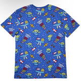 Loungefly Pizza Planet Toy Story Aliens Unisex Tee
