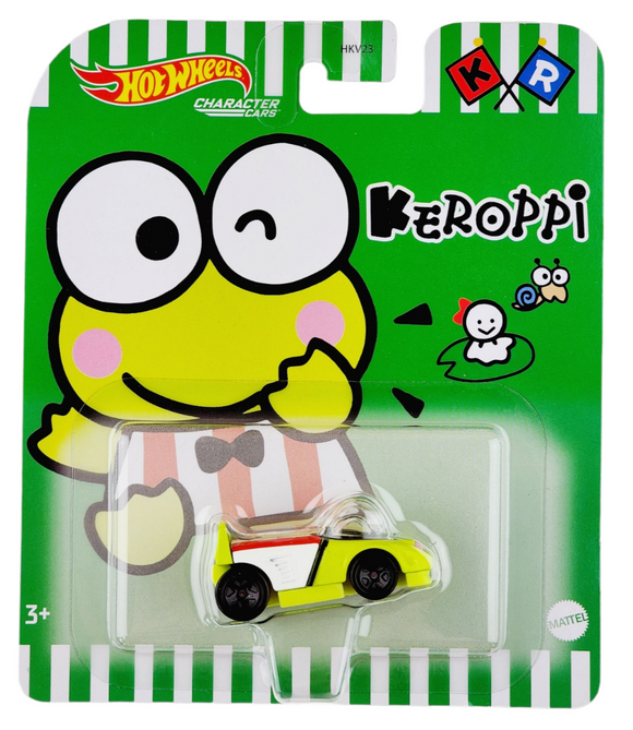 Hot Wheels Character Cars Sanrio Hello Kitty Keroppi