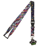 Disney Villains Lanyard - Maleficent, Ursula, Cruella & Evil Queen