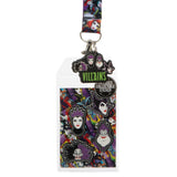 Disney Villains Lanyard - Maleficent, Ursula, Cruella & Evil Queen