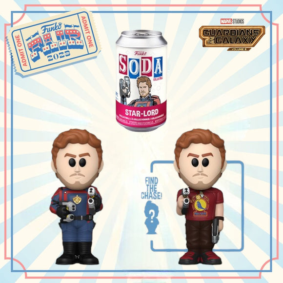 Funko Vinyl Soda Star-Lord Guardians of the Galaxy Vol 3