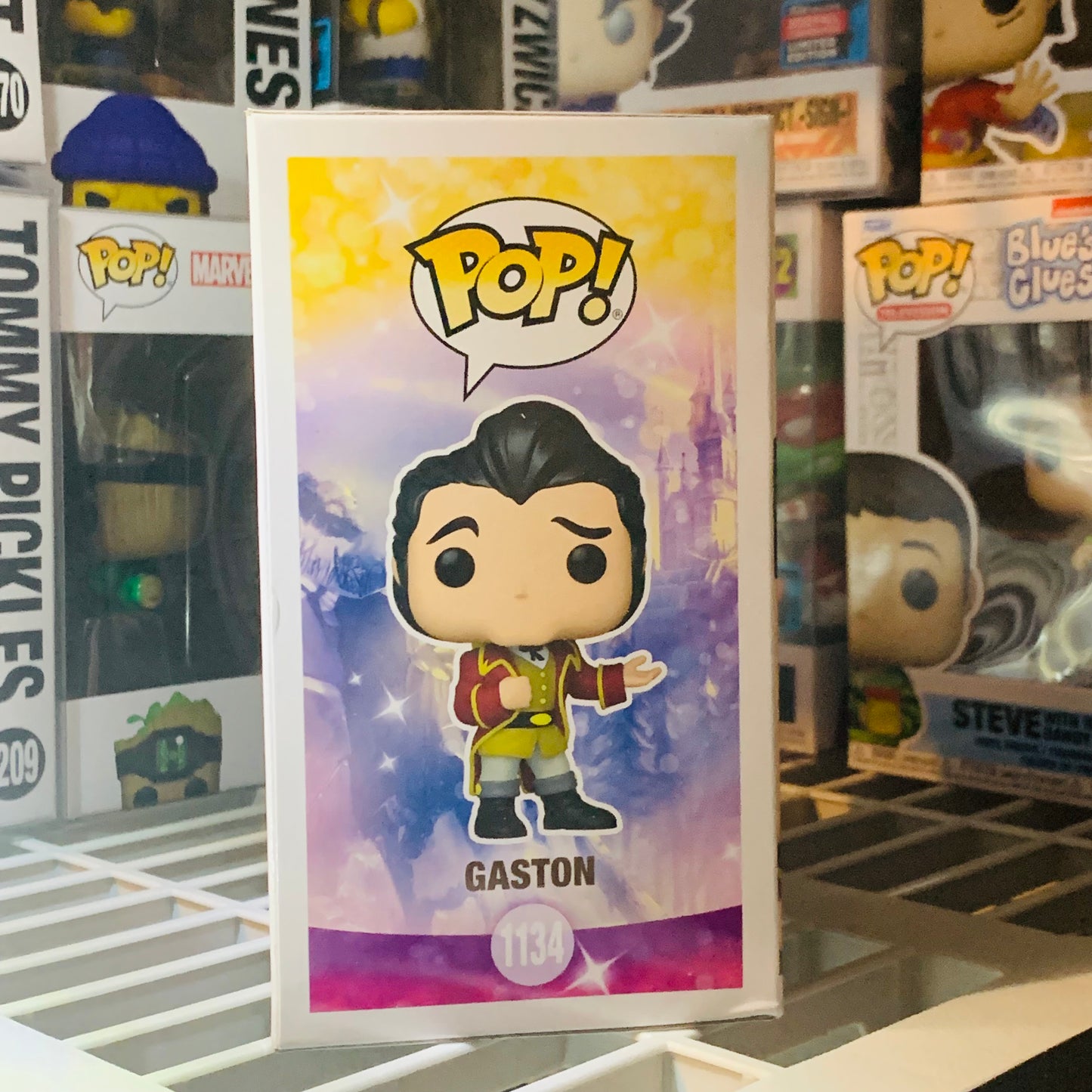 Funko POP! Disney Beauty & The Beast Gaston Figure #1134!