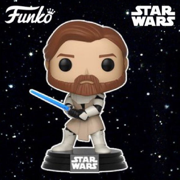 Funko POP! Star Wars Clone Wars Obi-Wan Kenobi Figure #270