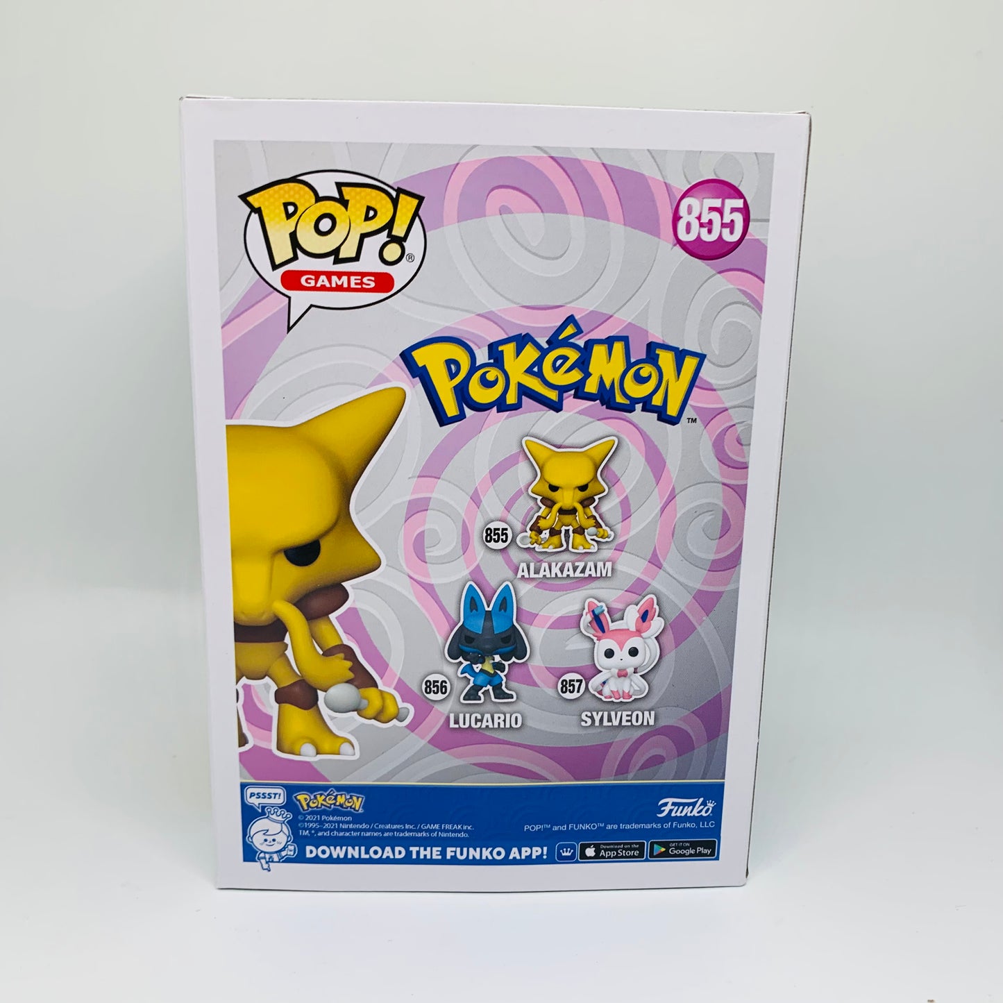 Funko POP! Games Pokemon Alakazam Figure #855!