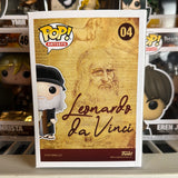 Funko POP! Artists Leonardo Da Vinci Figure #04!