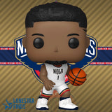 Funko POP! NBA Basketball Zion Williamson New Orleans Pelicans City Edition Figure #130!