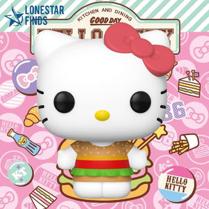 Funko POP! Sanrio Hello Kitty Kawaii Burger Shop Vinyl Figure #29!