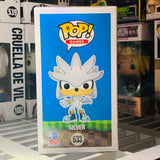 Funko Pop! Games Silver Sonic The Hedgehog Sega 30th Anniversary Figure #633