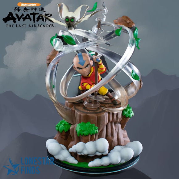 QMx Anime Aang Avatar The Last Airbender Q-Fig MAX Elite 9” PVC Statue