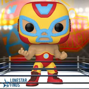 Funko POP! Marvel Lucha Libre El Heroe Invicto Iron Man Figure #709!