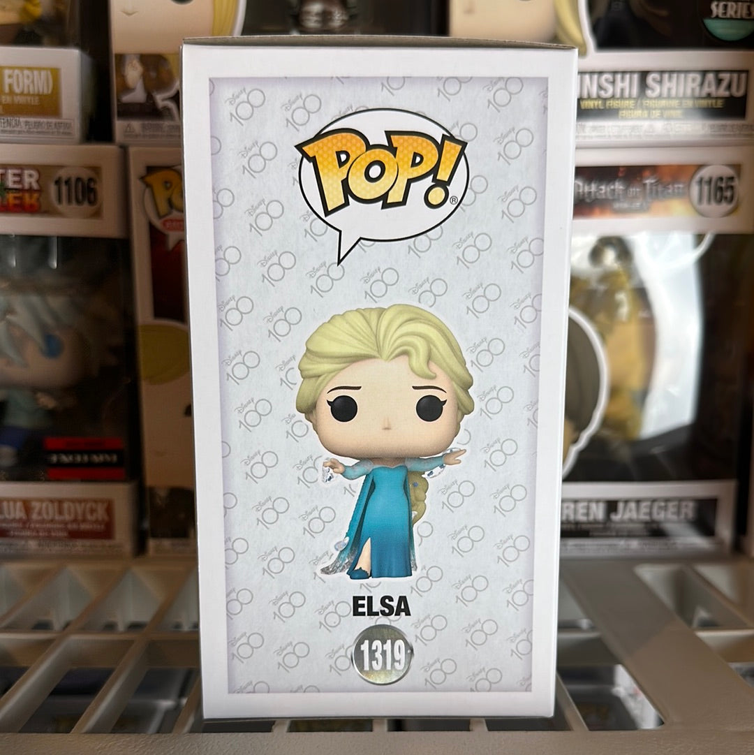 Funko Pop! Disney 100 Princesses Frozen Elsa Figure #1319!