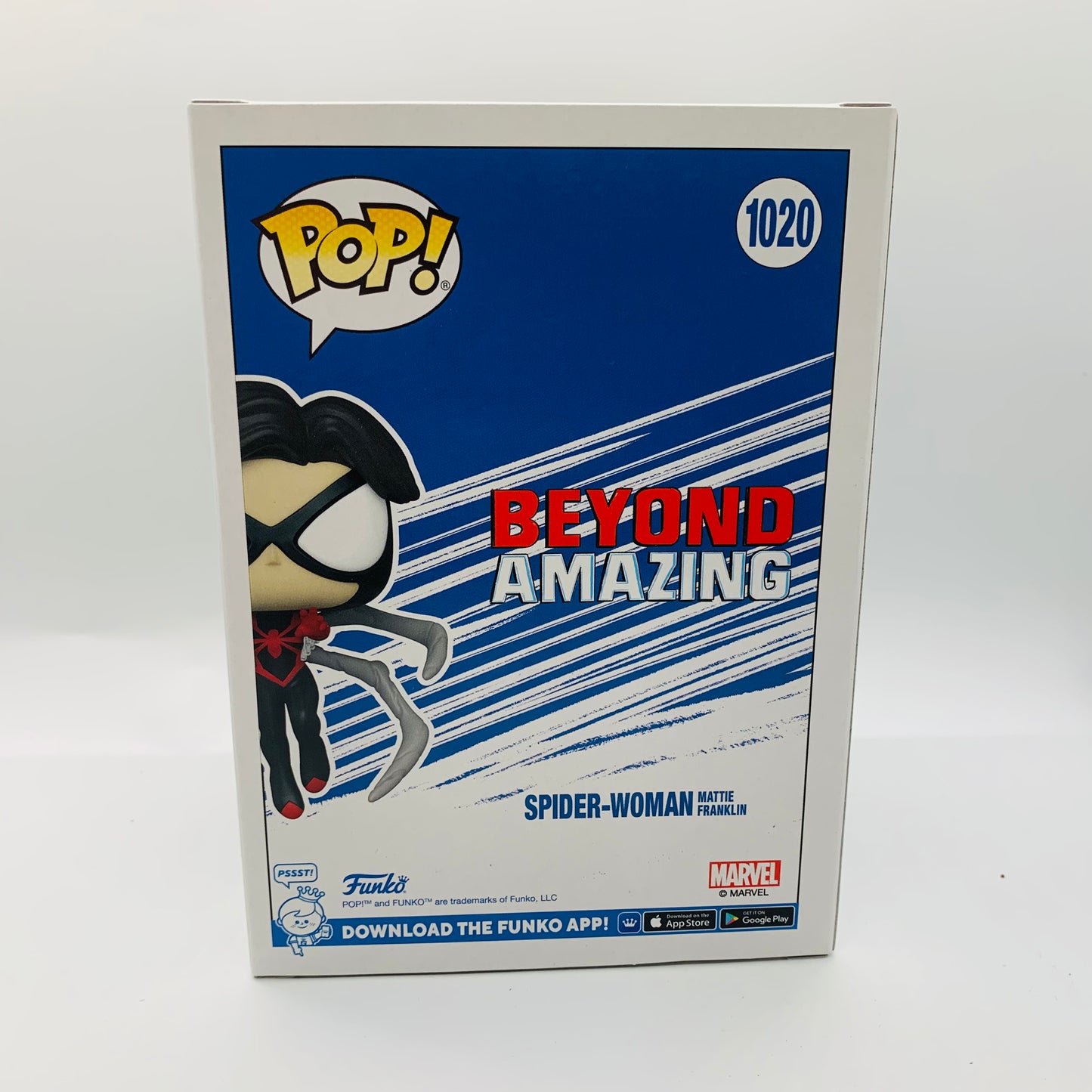 Funko POP! Marvel Beyond Amazing Collection Spider-Woman Mattie Franklin Amazon Exclusive #1020