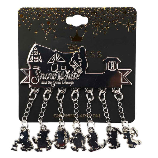 Disney Snow White & The 7 Dwarfs Charmed Lapel Pin