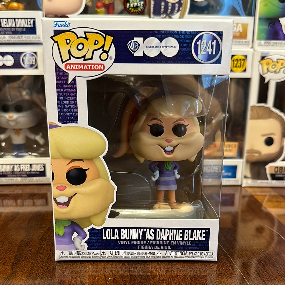 Funko POP! Looney Tunes x Scooby Doo Lola Bunny as Daphne Blake #1241!