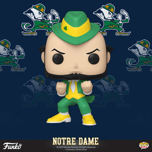 Funko Pop! College Mascots Notre Dame Fighting Irish Leprechaun Figure #07!