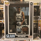 Funko POP! NBA Basketball Tim Duncan SLAM Magazine San Antonio Spurs Deluxe Figure #05!