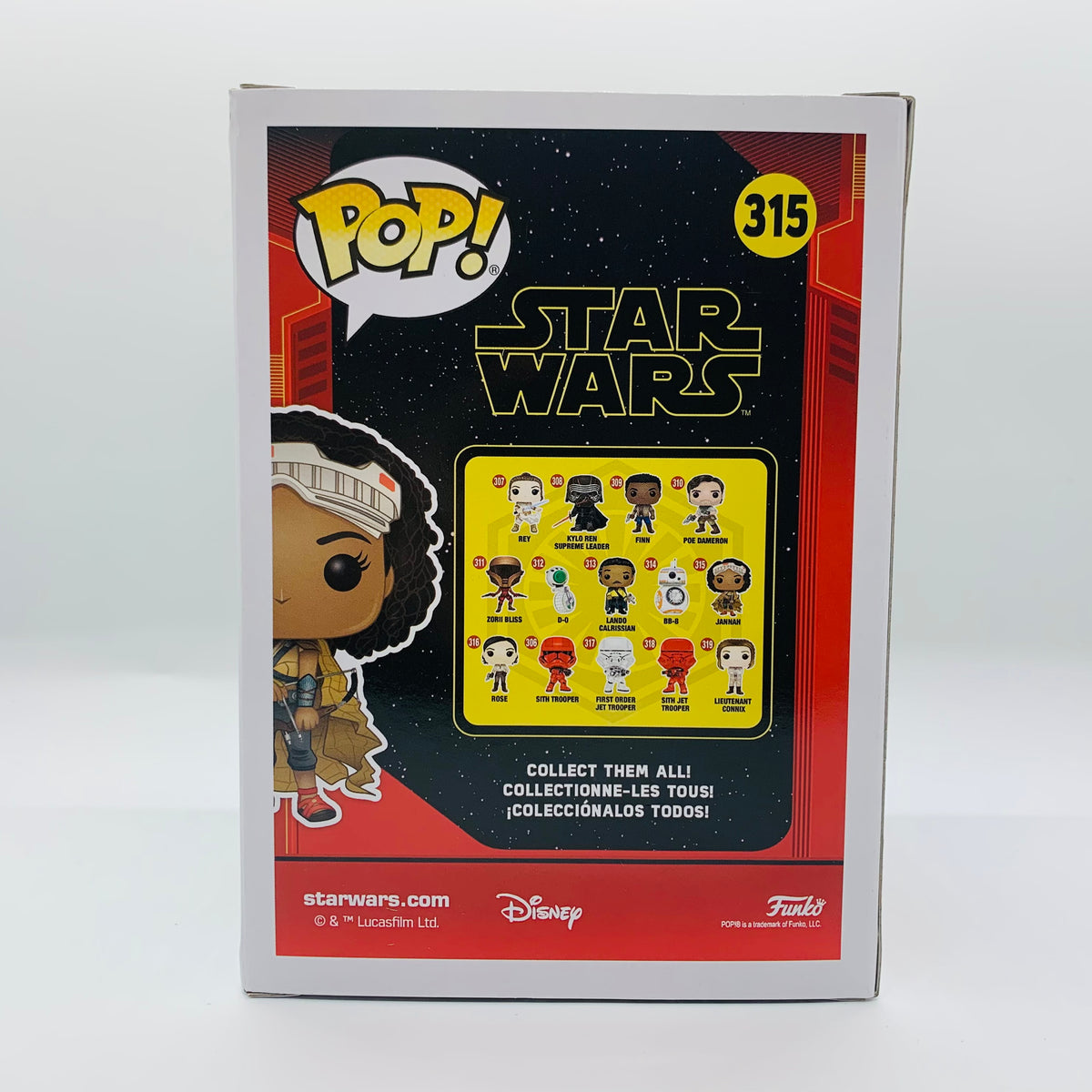 Funko POP! Star Wars Rise of Skywalker Jannah Figure #315!