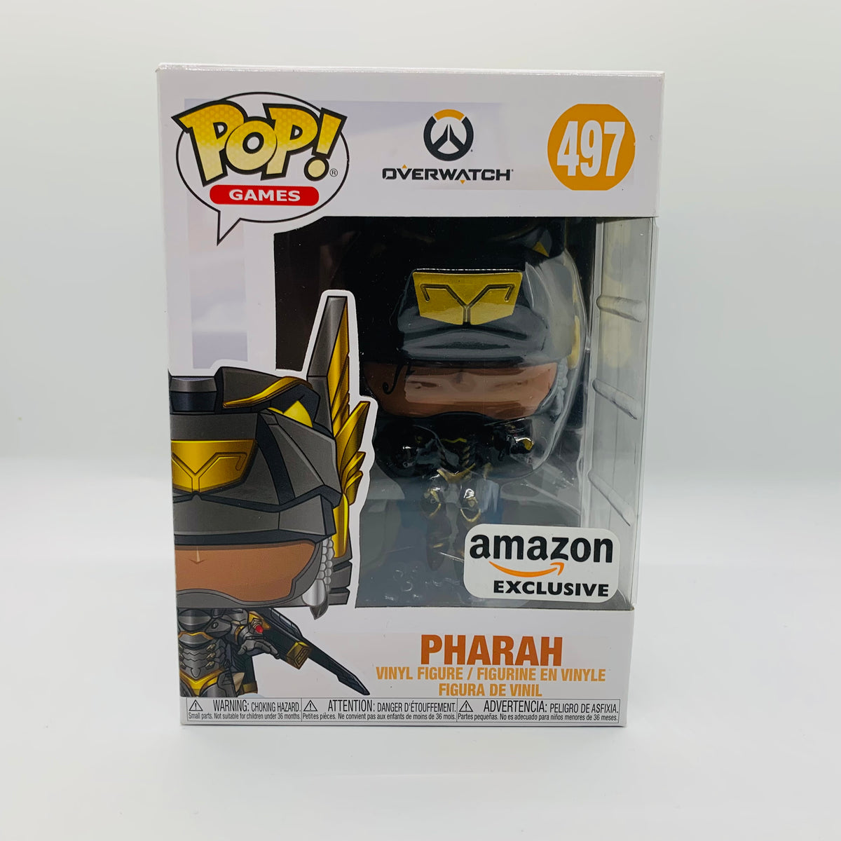 Funko POP! Video Games Overwatch Pharah Anubis Skin Exclusive Figure #497!
