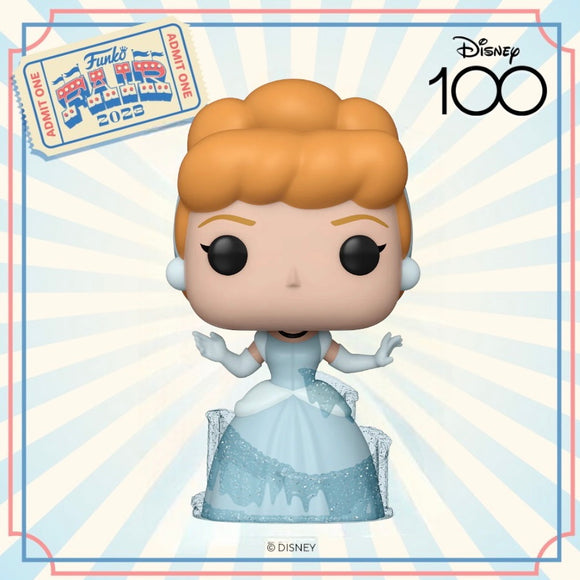 Funko Pop! Disney 100 Princesses Cinderella Figure #1318!