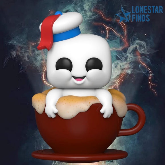 Funko POP! Movies Ghostbusters Afterlife Mini Puft With Cappuccino Cup Figure #938!