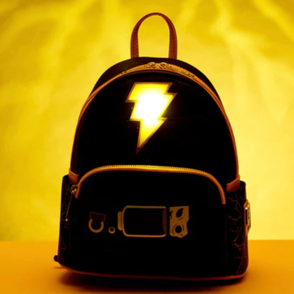 Loungefly Black Adam Light Up Cosplay Mini Backpack