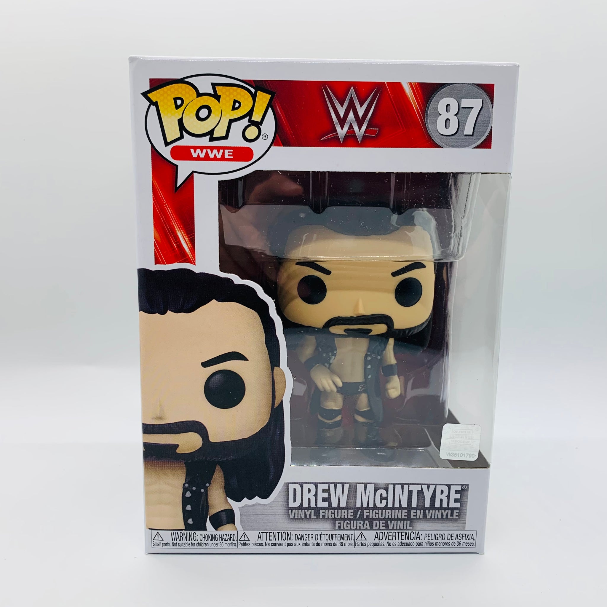FUNKO POP WWE 87 ドリュー・マッキンタイヤー Funko Pop! WWE Drew McIntyre Wrestling Collectible Vinyl
